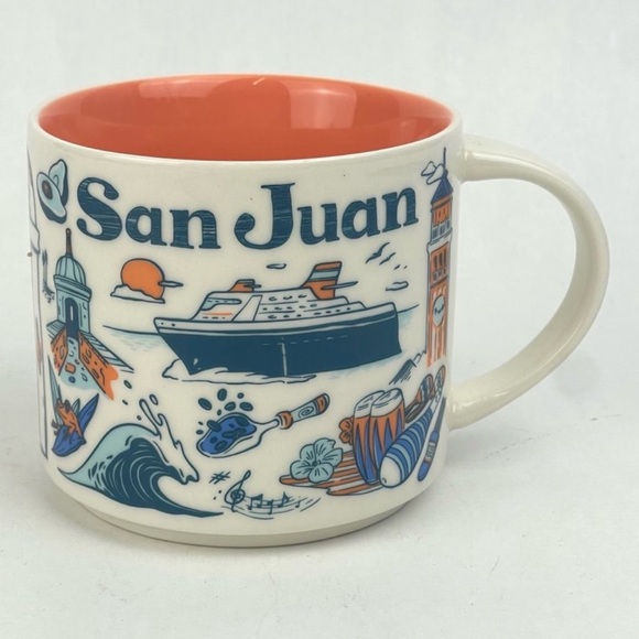 Starbucks Other - Starbucks Coffee Been There Series 14oz Mug SAN JUAN Puerto Rico Cup New W/ Box